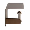 Alfi Brand Brushed Copper PVD Stainless Steel Toilet Paper Holder with Shelf ABTPP66-BC